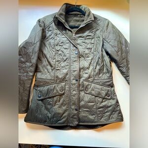 Gorgeous Barbour classic fall coat, Olive Green; ladies 12 L